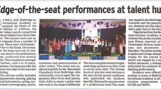 Performance on Stage