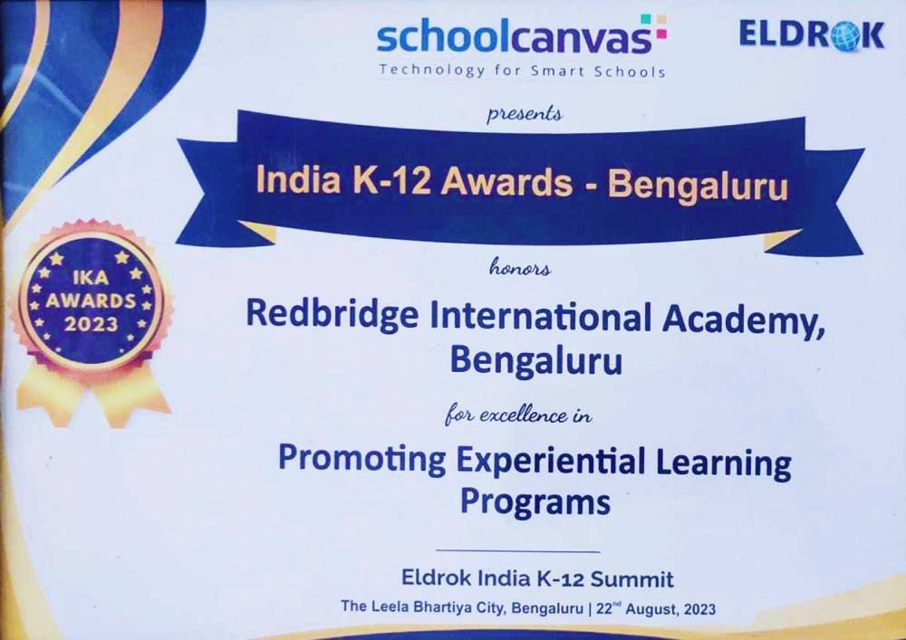 India K-12 Awards – Bengaluru