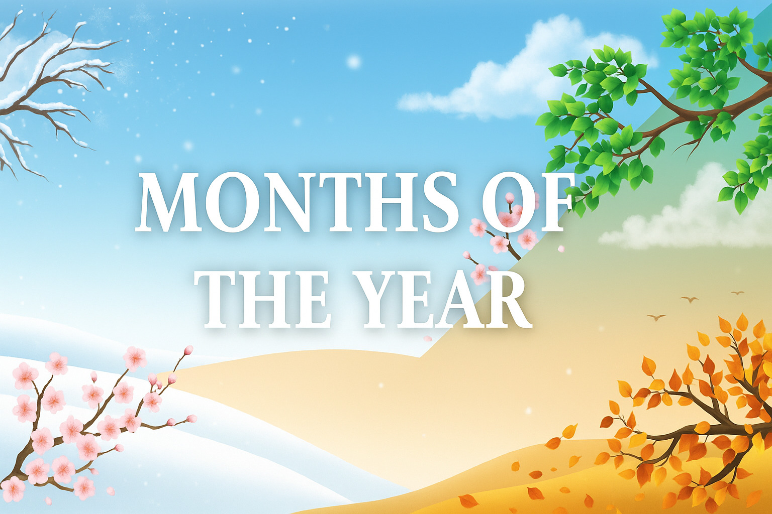 Months Name and Their Seasonal Specialities: January to December
